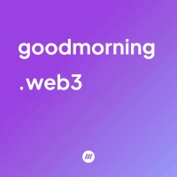 GoodMorning.web3 logo - Similar company to Creator Nations