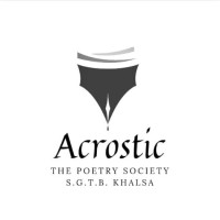 Acrostic - The Poetry Society logo - Similar company to Inkspire, The English Literary Society Of Sgtb Khalsa