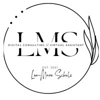 Virtuelle Assistenz & Online-Business-Dienstleistungen ❘ Lea-Marie Schulz logo - Similar company to Deine Zeitfee | Virtuelle Assistenz: Ausbildung & Vermittlung Im Dach-Raum