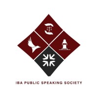 IBA - Public Speaking Society logo - Similar company to Munik - Model United Nations Iba Karachi