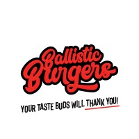 Ballistic Burgers logo - Similar company to Strettch Cloud