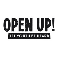 Open Up! Let youth be heard logo - Similar company to Stichting G1000.Nu