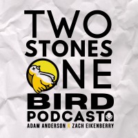Two Stones One Bird PODcast logo - Similar company to Cyberconsensus