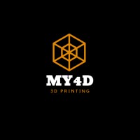MY4D 3D Print logo - Similar company to Way3D (Software For Industry Intelligence)