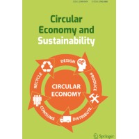 Circular Economy and Sustainability - CIES (Springer journal) logo - Similar company to Cues Eu Project
