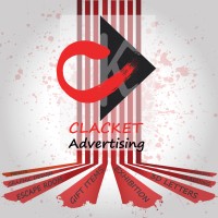 Clacket Advertising logo - Similar company to Run Print Run