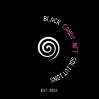 Black Candy NFT logo - Similar company to Candy Shop Boulder