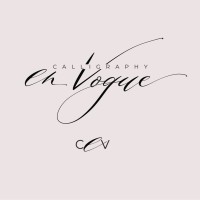 Calligraphy En Vogue logo - Similar company to Bespoke Letterpress
