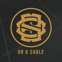 Or & Sable logo - Similar company to Saitech Defence