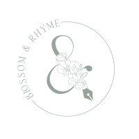 Blossom and Rhyme Designs logo - Similar company to Husbro Drafted