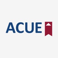 Association of College and University Educators (ACUE) logo - Similar company to Ncfdd