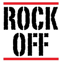 Rock Off logo - Similar company to Plastic Head Megastore