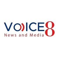 Voice8 logo - Similar company to Yantra Media.In