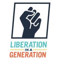 Liberation in a Generation logo - Similar company to Blis Collective