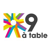 9 à table logo - Similar company to Marta For Europe | #Teammarta