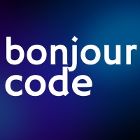 Bonjour Code logo - Similar company to Front-End Chronicles