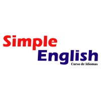 Simple English logo - Similar company to Queen  Aulas De Inglês, Online