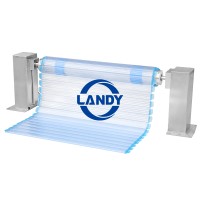Automatic PC PVC Slatted Pool Cover - Landy logo - Similar company to Pool Cover Pro