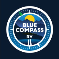Blue Compass RV logo - Similar company to Camping World