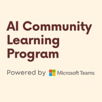 AI Community Learning Program, powered by Microsoft Teams logo - Similar company to Open Source Association