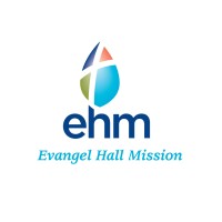 ehm - Evangel Hall Mission logo - Similar company to Drew Dudley - Day One Leadership