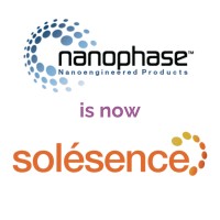Nanophase Technologies logo - Similar company to Tache' Basin