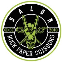 Salon Rock Paper Scissors logo - Similar company to Rizzieri Salons, Spas And Schools