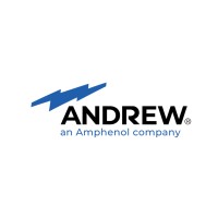 ANDREW an Amphenol company logo - Similar company to Commscope