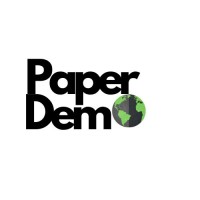 PaperDem logo - Similar company to Upcycle It Ghana