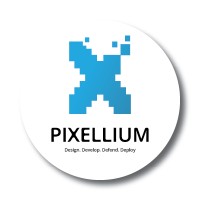 Pixellium logo - Similar company to The 8 - Media & Marketing Agency