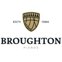 Broughton Pianos logo - Similar company to Rude Boy Drinks