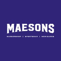 MAESONS (Barbershop - Sportsbar - Menicures) logo - Similar company to Vanyvisuals