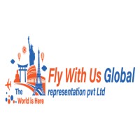 Fly with us global representation pvt Ltd logo - Similar company to Girlscript Delhi