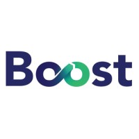 Boost logo - Similar company to The Jump Live (Boosters Group)