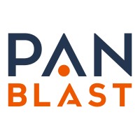PANBlast (formerly BLASTmedia) logo - Similar company to Statwax (Trendyminds)