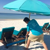 A Shore Thing Beach Service logo - Similar company to Lack'S Beach Service