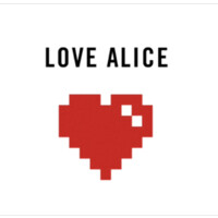 LOVE ALICE logo - Similar company to Random Monster