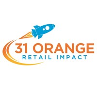 31 Orange Retail Impact logo - Similar company to West Coast Frozen Yoghurt