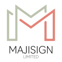 Majisign logo - Similar company to Kingfisher Press Ltd