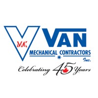 Van Mechanical Contractors Inc. logo - Similar company to Wellfab Services Ltd