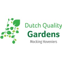 Dutch Quality Gardens, Mocking Hoveniers logo - Similar company to Wereld Van Weelde