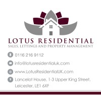 Lotus Residential (Sales, Lettings and Property Management) Leicester, UK logo - Similar company to Inxpress Leicester South
