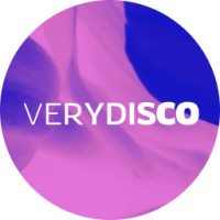VERYDISCO logo - Similar company to Pospolu.Design