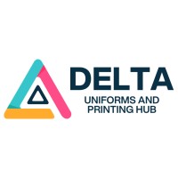 Delta Uniforms and Printing Hub logo - Similar company to Zero Point Packaging
