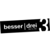 besserdrei GmbH logo - Similar company to Brainfive. Agentur Für Markenidentität.