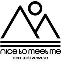 nice to meet me - eco activewear logo - Similar company to Vp Activewear
