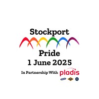 Stockport Pride logo - Similar company to Leeds Pride