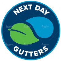 Next Day Gutters logo - Similar company to Hallmark Construction, Llc