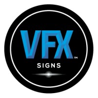 Visual FX Signs logo - Similar company to Dinosaur Plastics