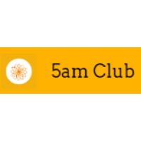 The 5 am Club logo - Similar company to Foundivity